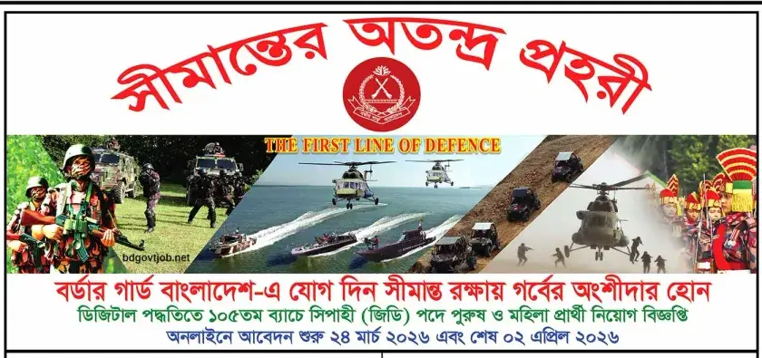 BGB Job Circular 2026